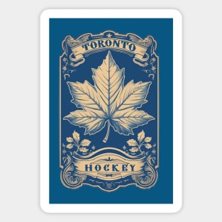 Vintage Toronto Maple Leafs Hockey Magnet